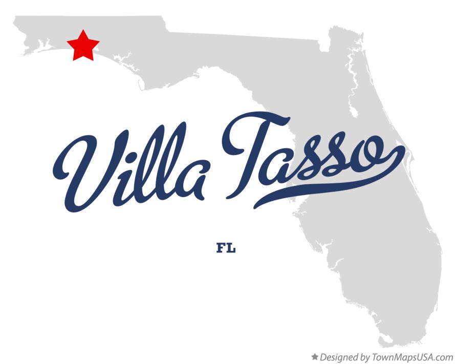 Map of Villa Tasso Florida FL