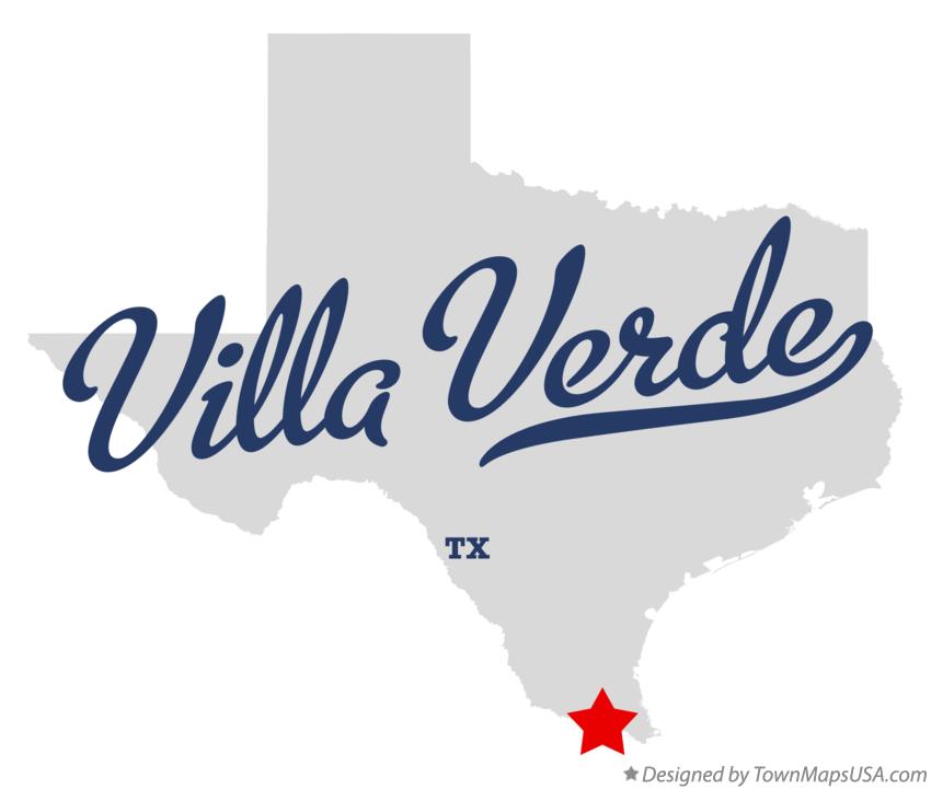 Map of Villa Verde Texas TX