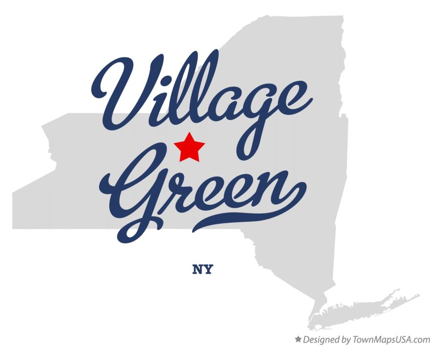 Map of Village Green New York NY