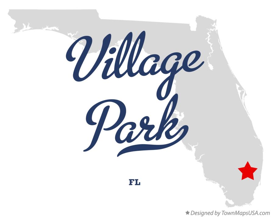 Map of Village Park Florida FL