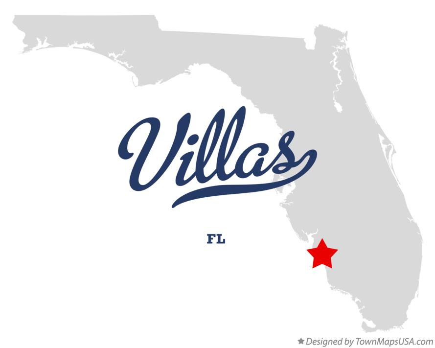 Map of Villas Florida FL