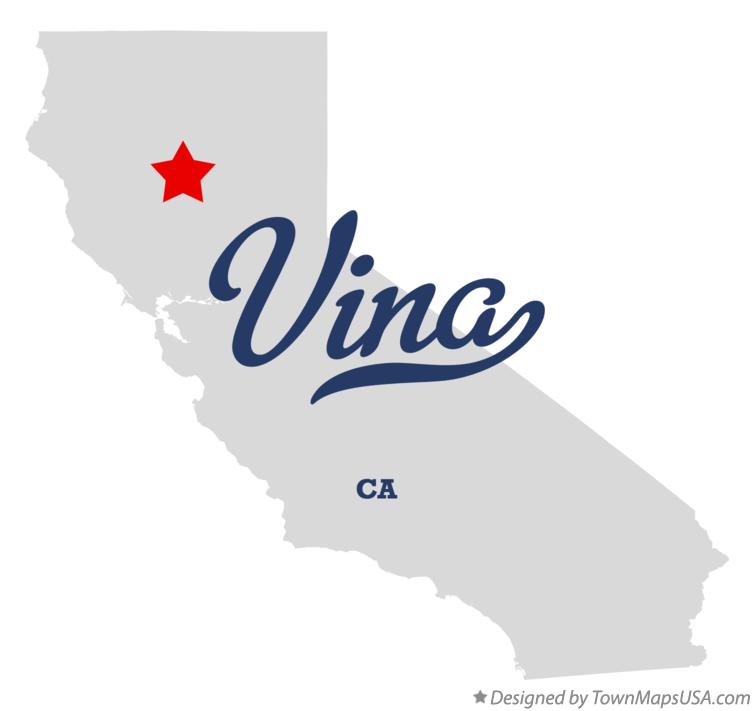 Map of Vina California CA
