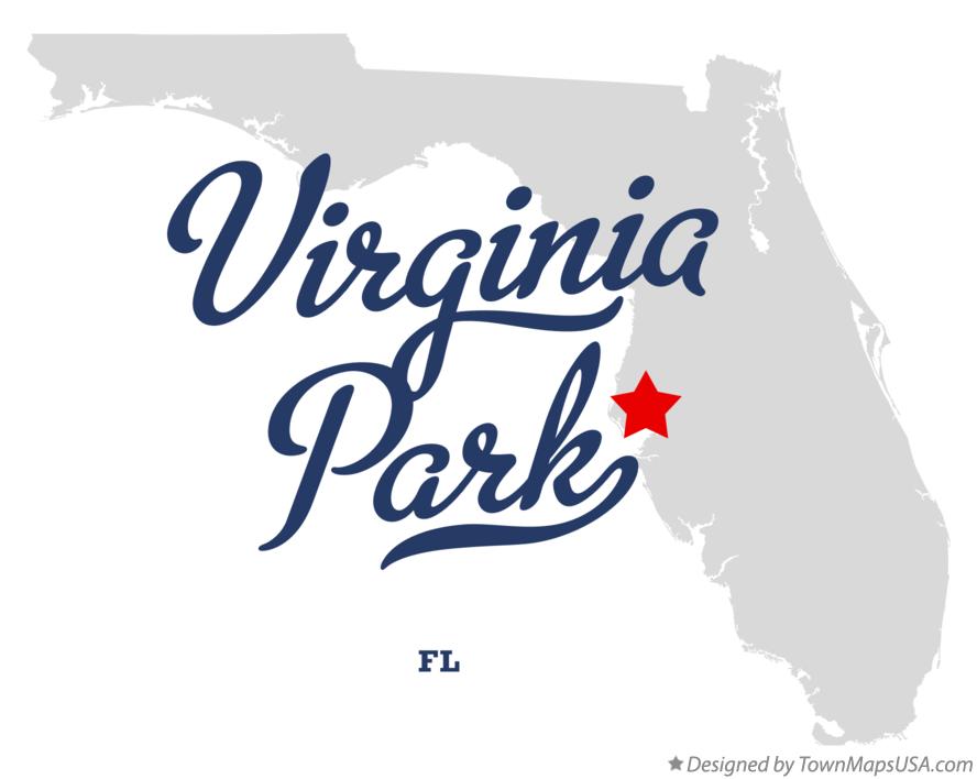Map of Virginia Park Florida FL