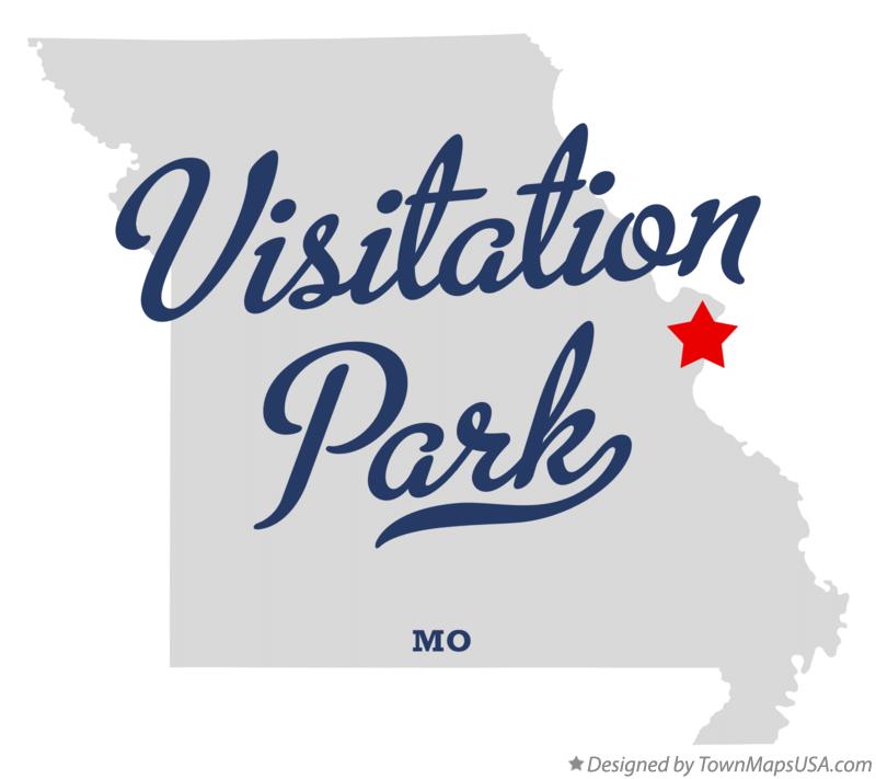 Map of Visitation Park Missouri MO