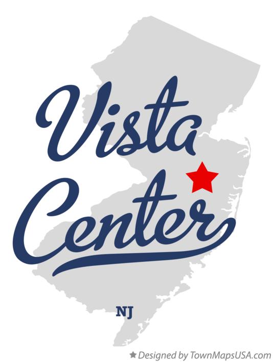 Map of Vista Center New Jersey NJ