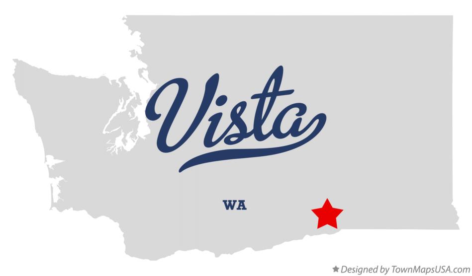 Map of Vista Washington WA