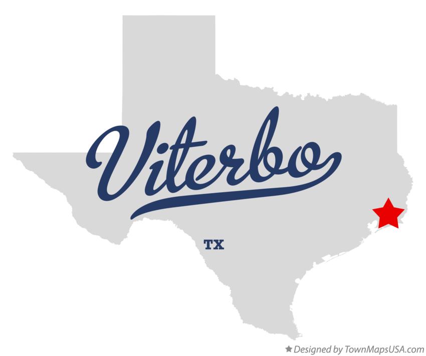 Map of Viterbo Texas TX