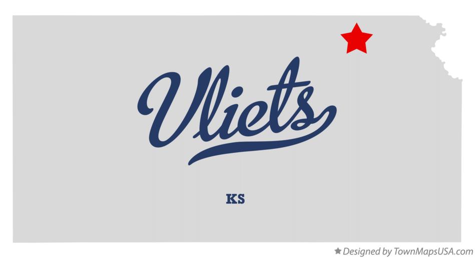 Map of Vliets Kansas KS