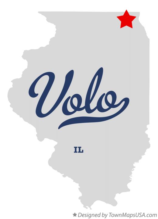 Map of Volo Illinois IL