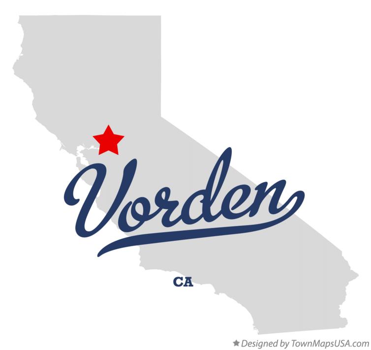 Map of Vorden California CA