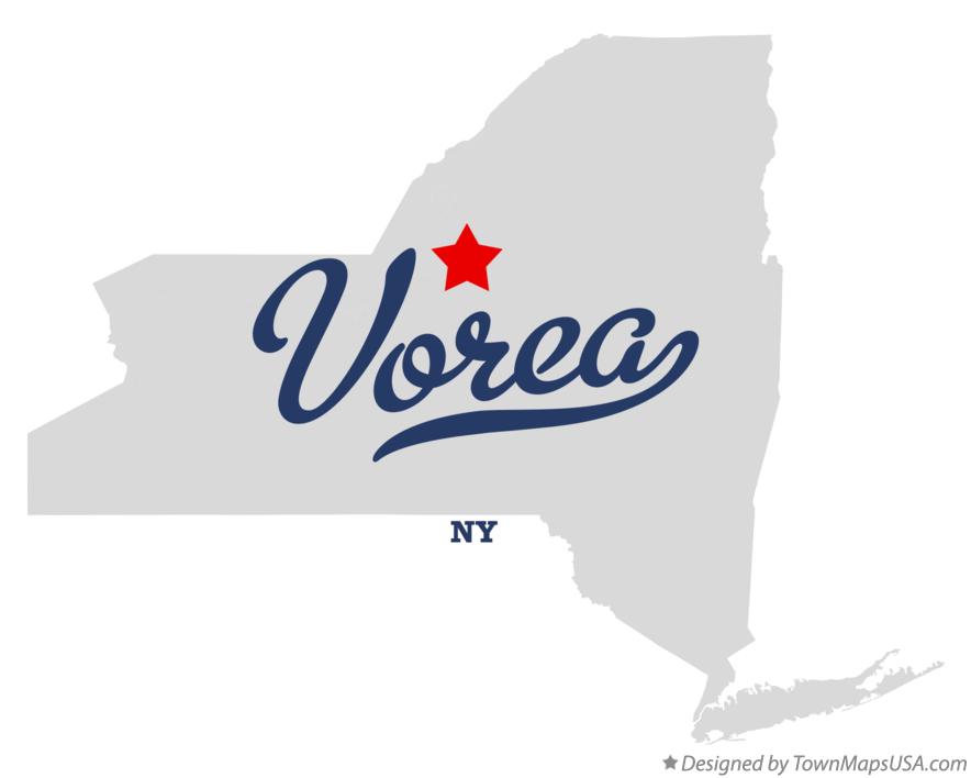 Map of Vorea New York NY