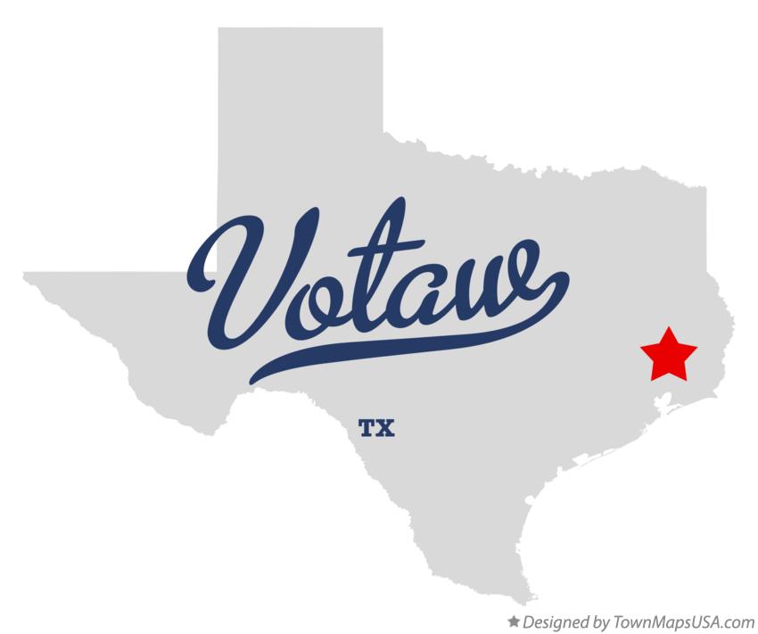 Map of Votaw Texas TX