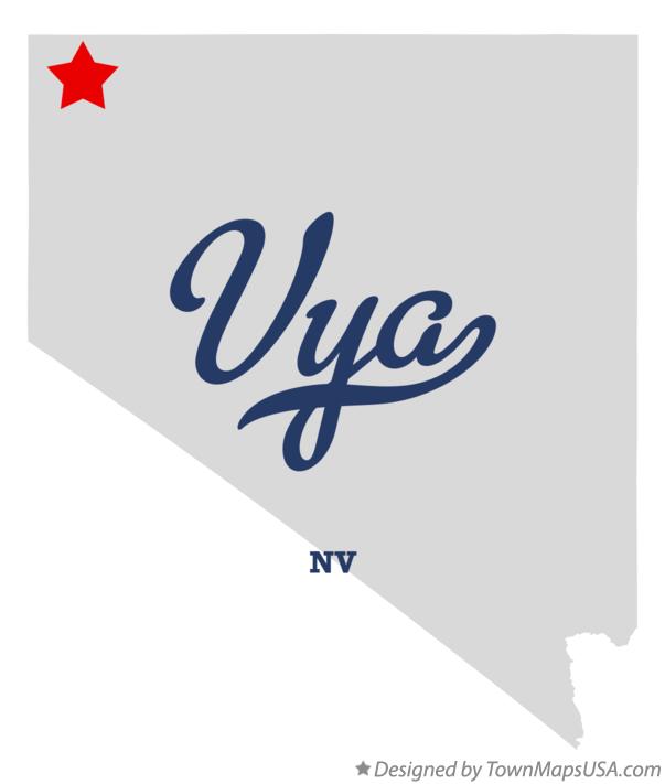 Map of Vya Nevada NV