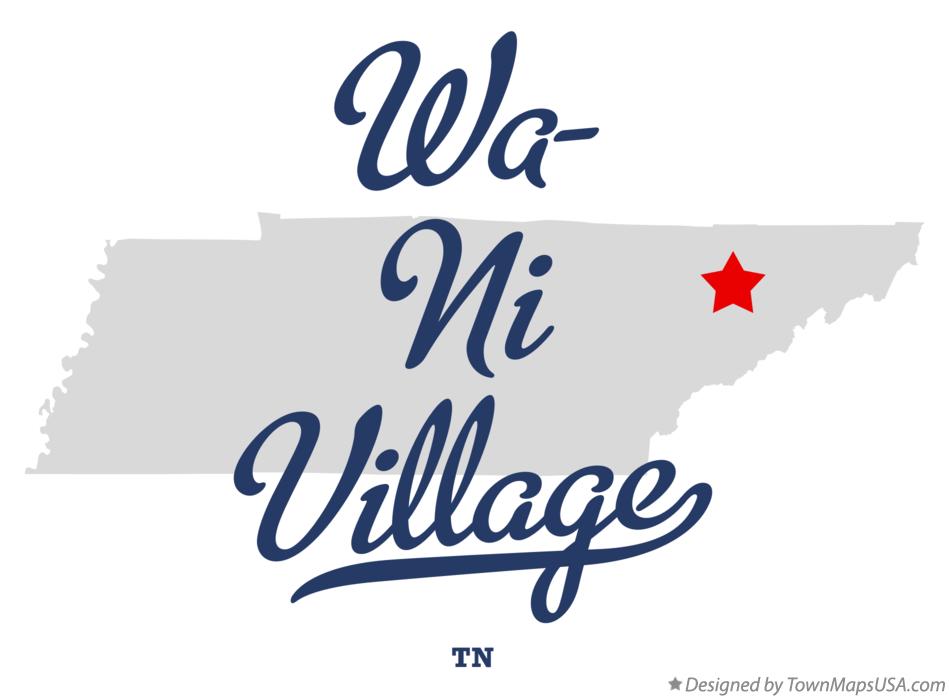 Map of Wa-Ni Village Tennessee TN