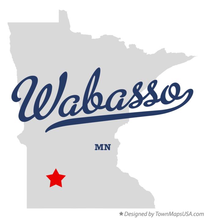 Map of Wabasso Minnesota MN