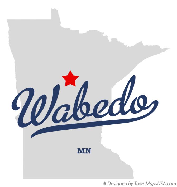 Map of Wabedo Minnesota MN