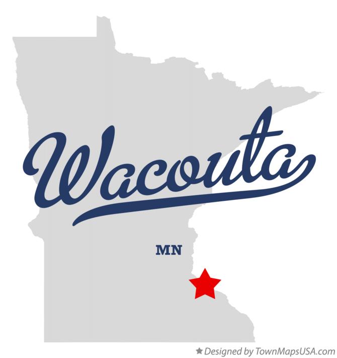 Map of Wacouta Minnesota MN