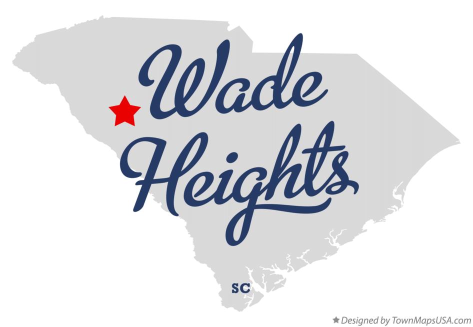Map of Wade Heights South Carolina SC