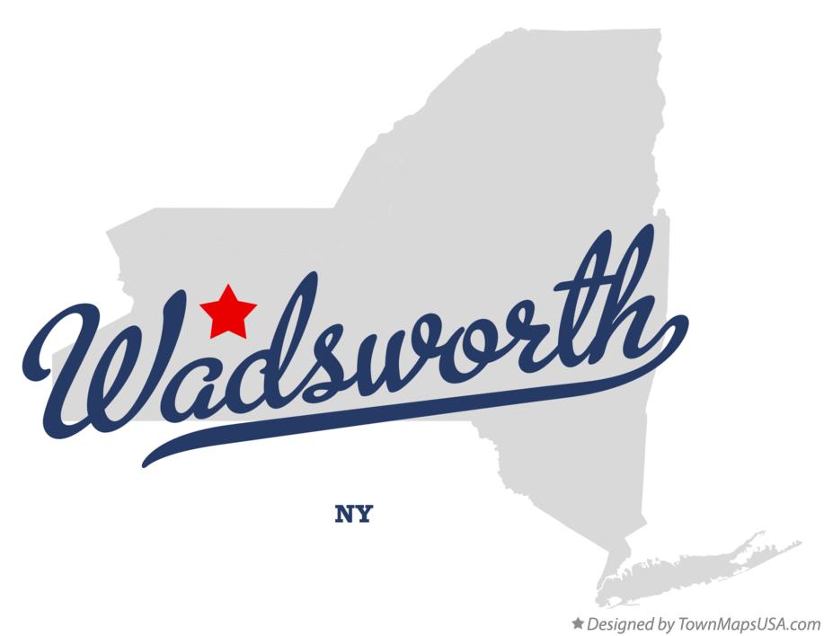 Map of Wadsworth New York NY