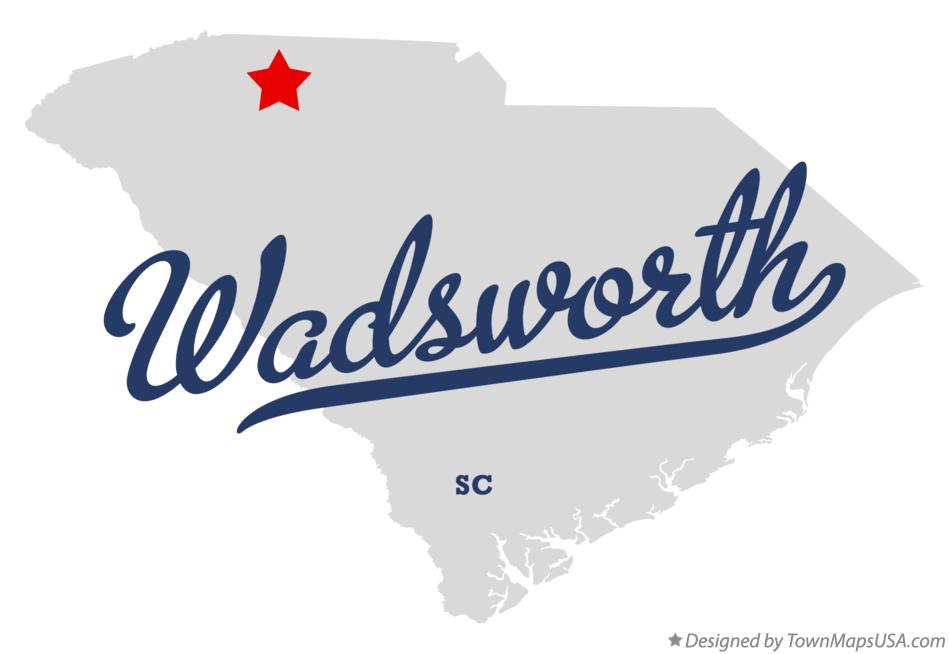 Map of Wadsworth South Carolina SC