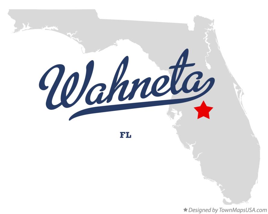 Map of Wahneta Florida FL