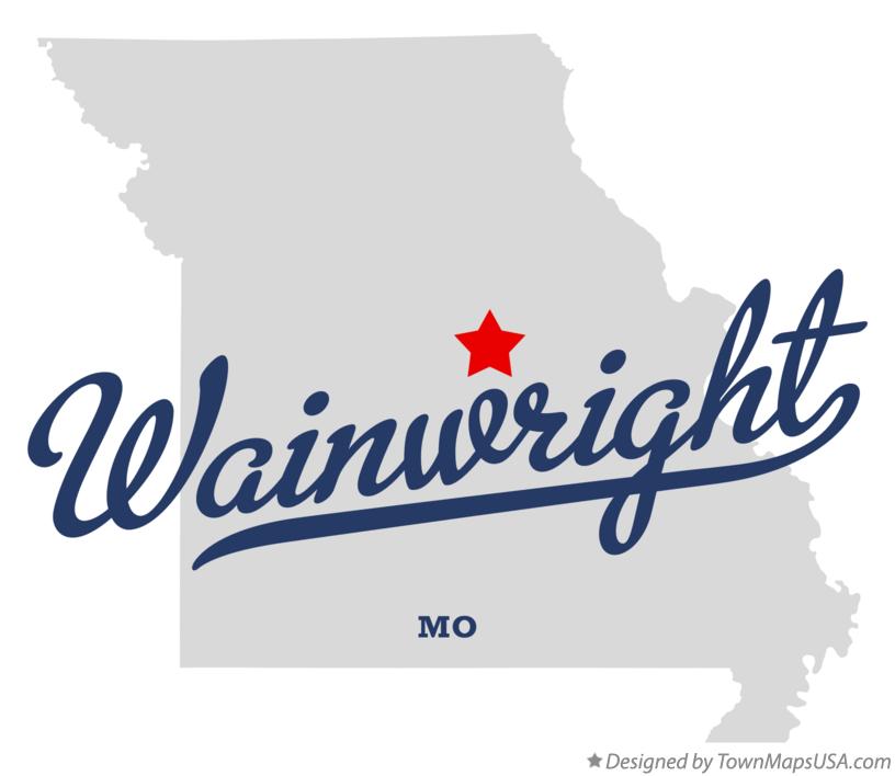 Map of Wainwright Missouri MO
