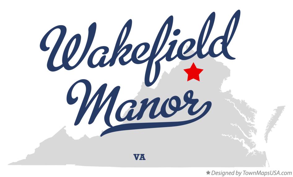Map of Wakefield Manor Virginia VA