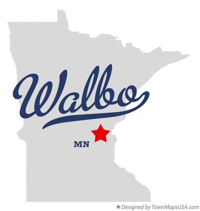 Map of Walbo Minnesota MN