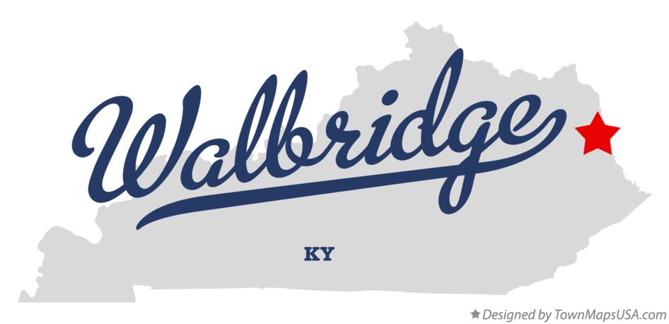 Map of Walbridge Kentucky KY