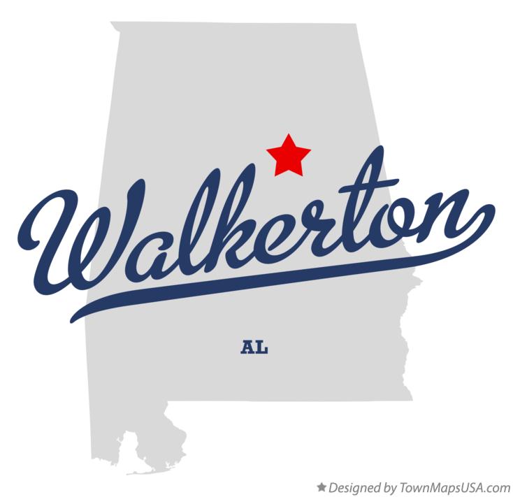 Map of Walkerton Alabama AL