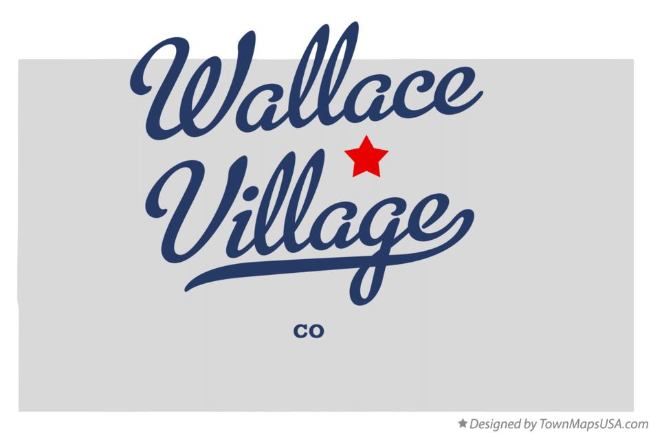 Map of Wallace Village Colorado CO