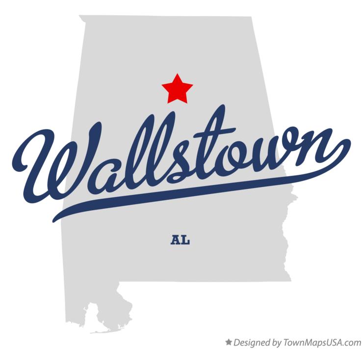 Map of Wallstown Alabama AL