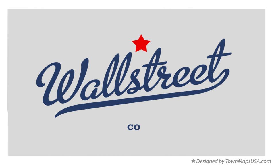 Map of Wallstreet Colorado CO