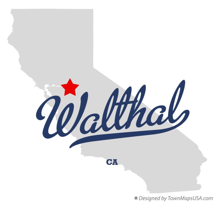 Map of Walthal California CA