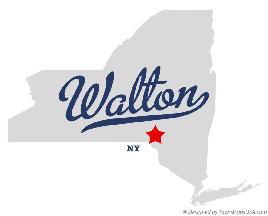 Map of Walton New York NY