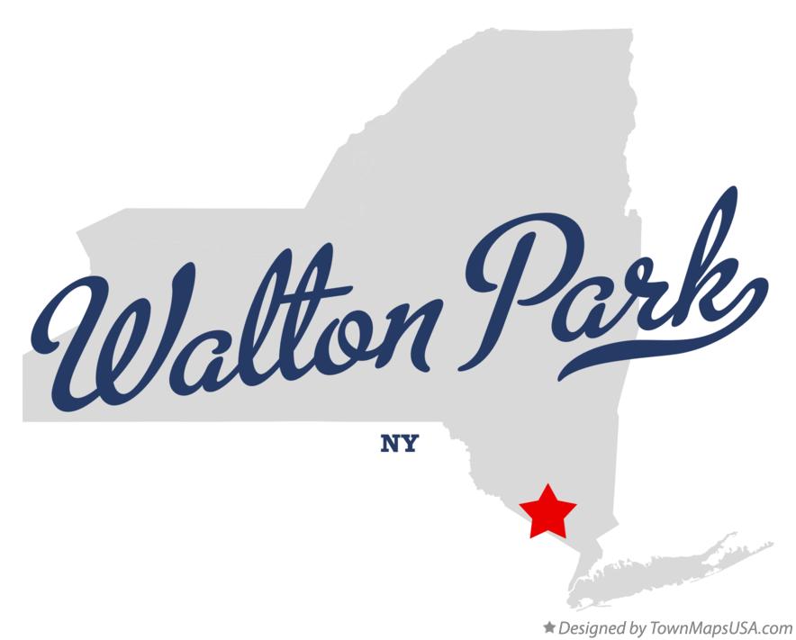Map of Walton Park New York NY