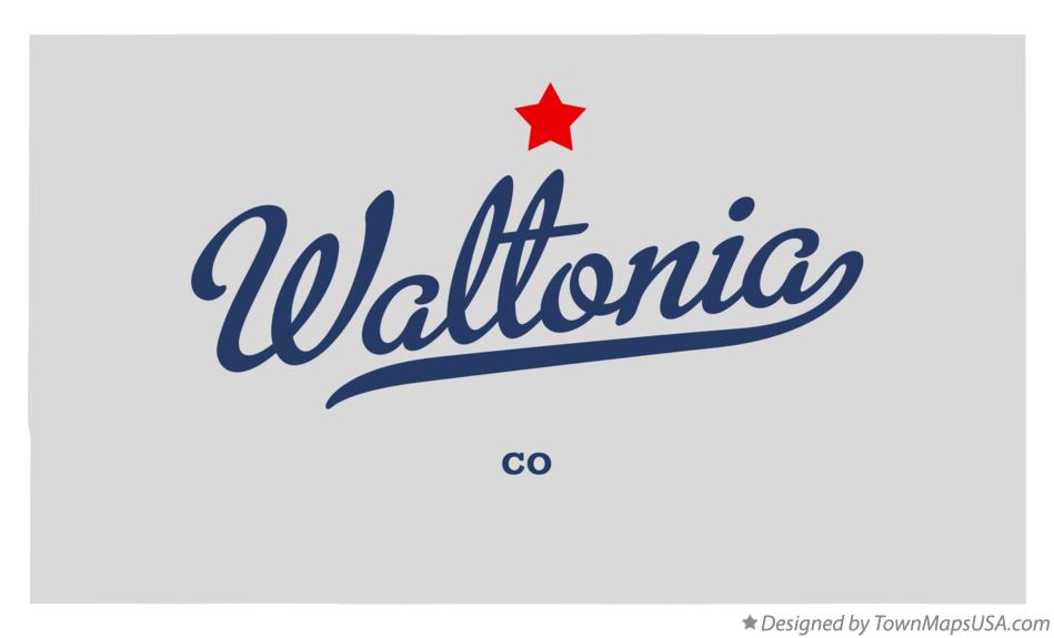 Map of Waltonia Colorado CO