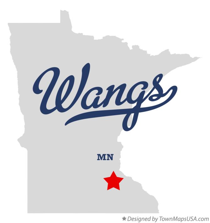 Map of Wangs Minnesota MN