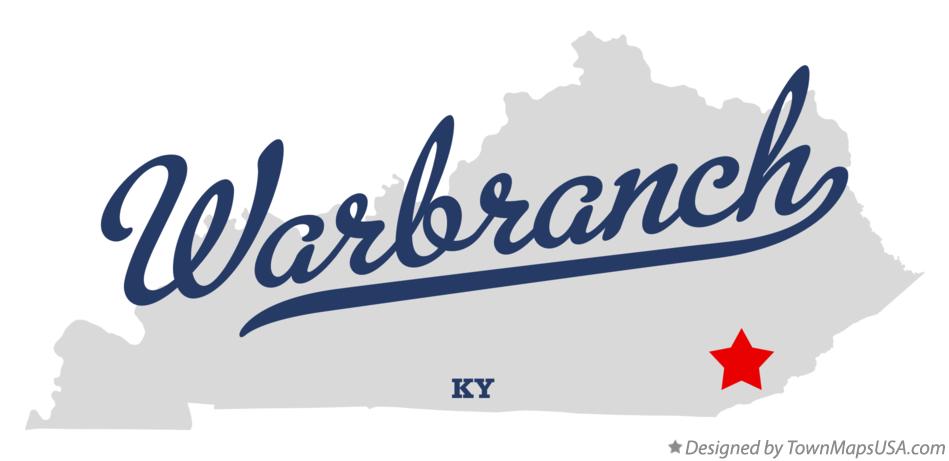 Map of Warbranch Kentucky KY