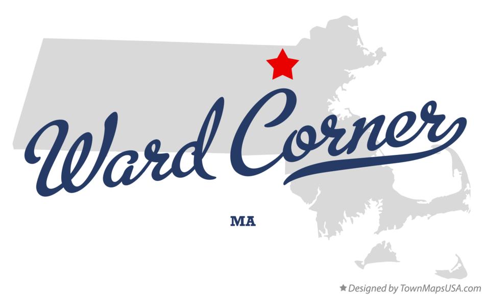 Map of Ward Corner Massachusetts MA