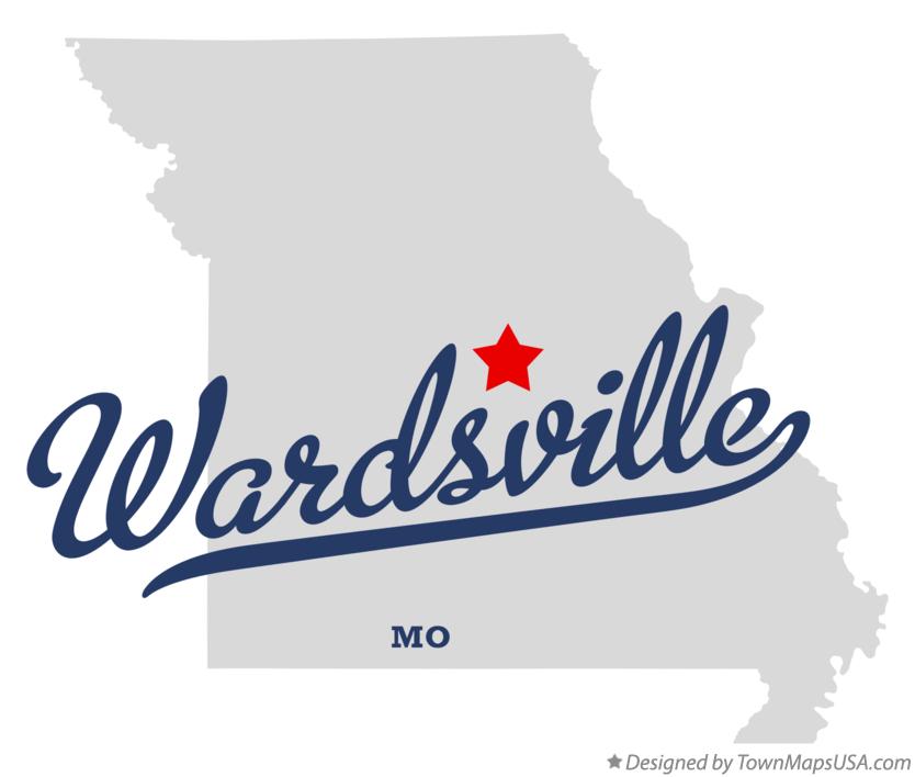 Map of Wardsville Missouri MO
