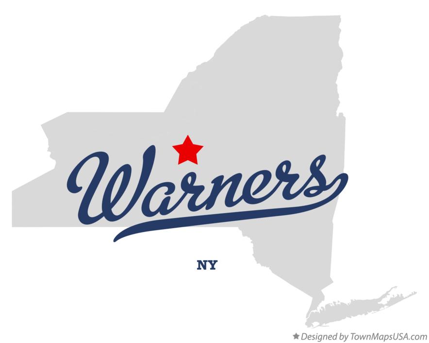 Map of Warners New York NY