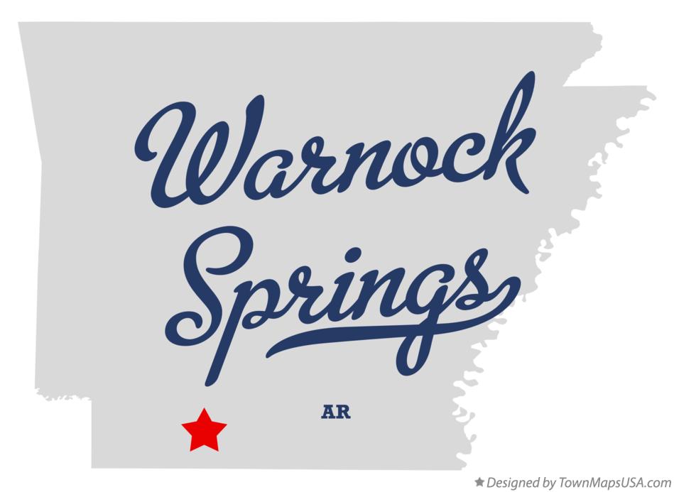 Map of Warnock Springs Arkansas AR