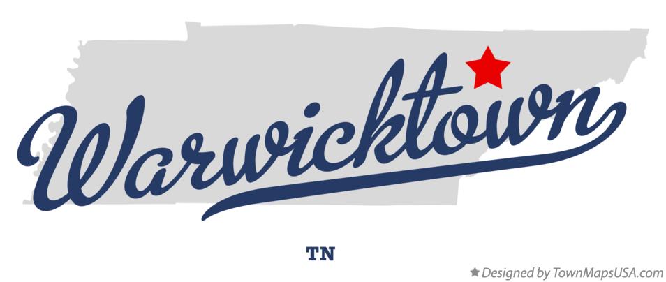 Map of Warwicktown Tennessee TN