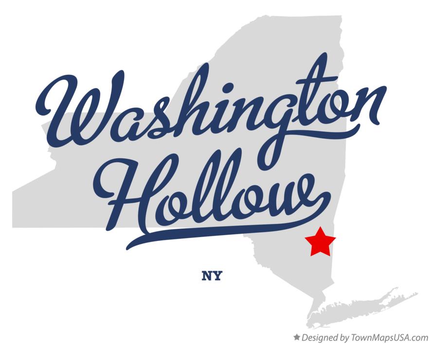 Map of Washington Hollow New York NY