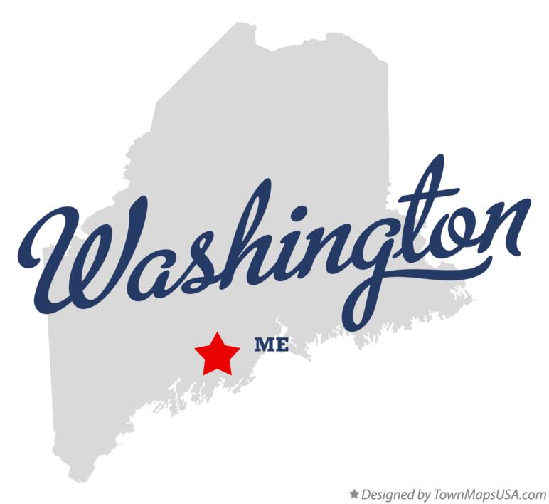 Map of Washington Maine ME