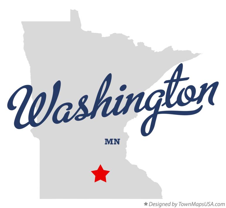 Map of Washington Minnesota MN