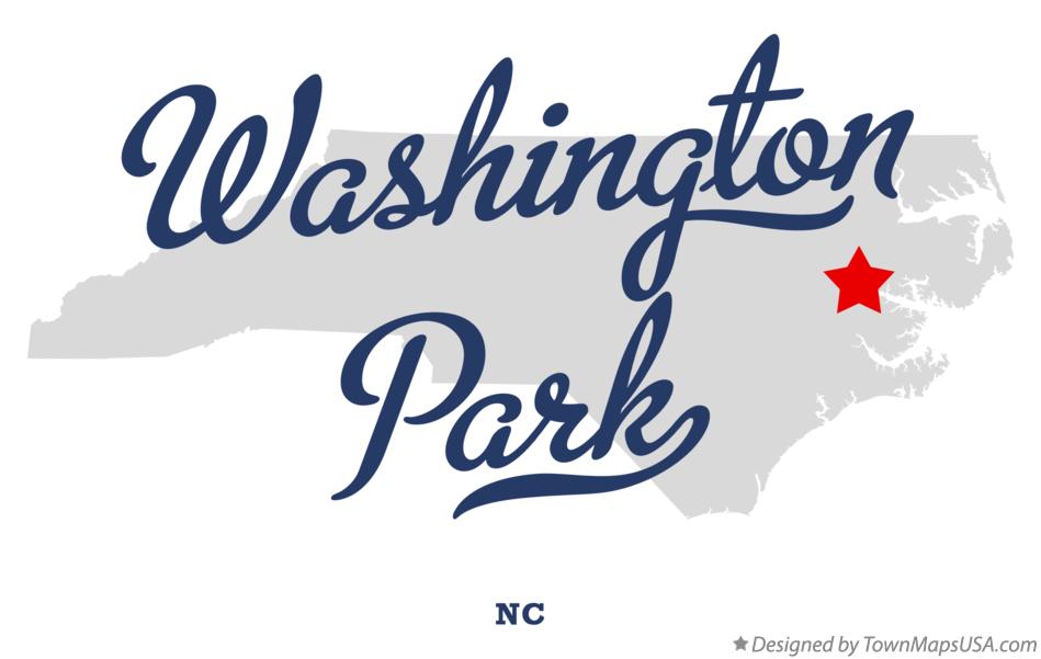 Map of Washington Park North Carolina NC