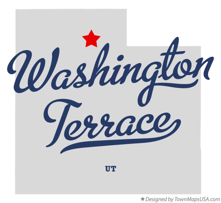 Map of Washington Terrace Utah UT