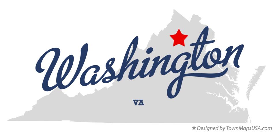 Map of Washington Virginia VA